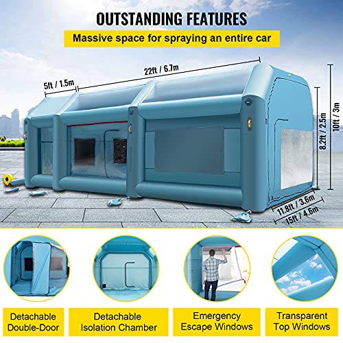 Portable Inflatable Paint Booth B342