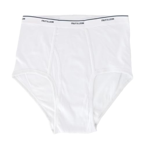 White Cotton Briefs 6 Pack O701