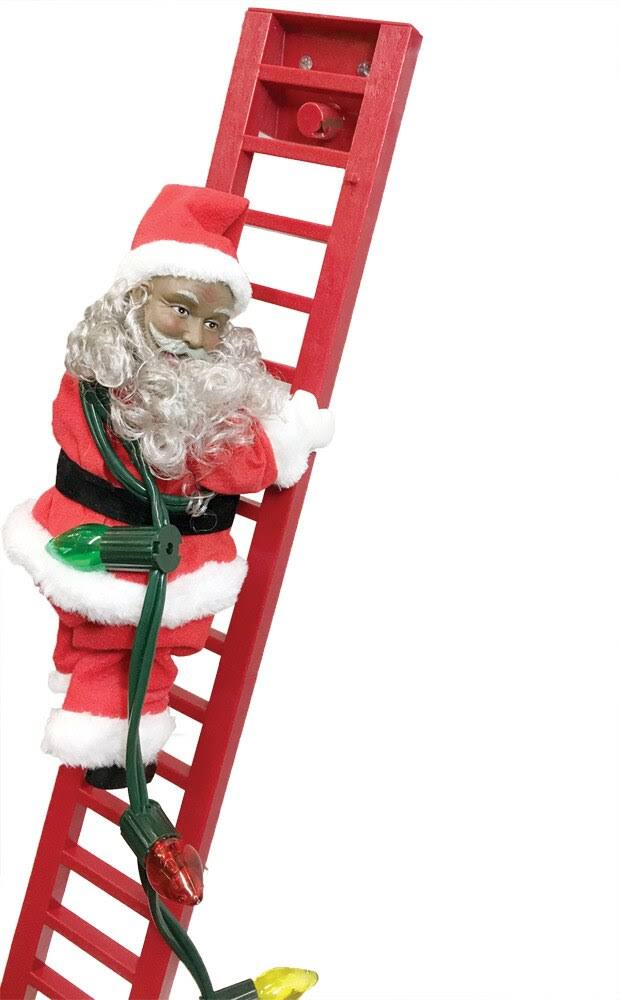Climbing African Amer Santa V16029