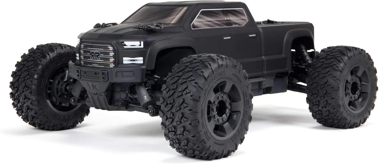 1/10 Brushless Monster RC Truck Black A51837