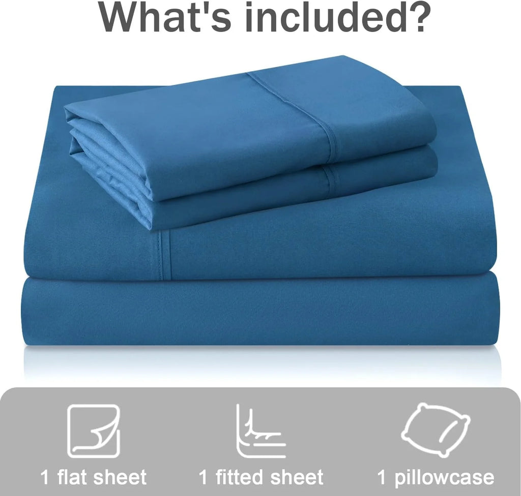 Single 3 Piece Sheet Set, 16 Inch Deep Pocket Q8817