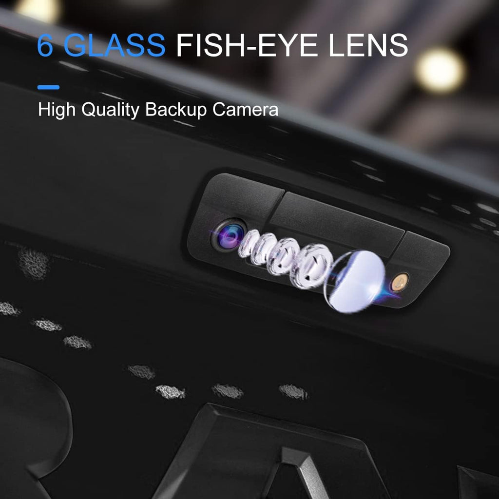 Tailgate Handle Backup Camera for Dodge Ram Pack of 2 T25615
