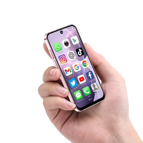Pink 3.88" HD Full Screen Unlocked Mini Smartphone 2GB+16GB 2000mAh T2473