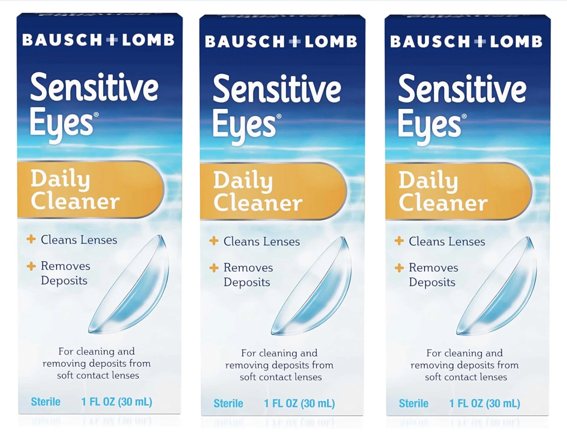 3 Pack Daily Cleaner 30 mL Each G4500