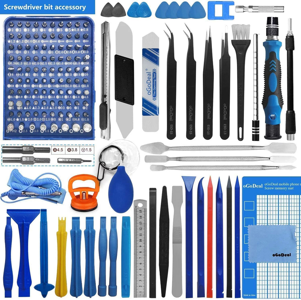 155 in 1 Precision Screwdriver Set Blue E171537
