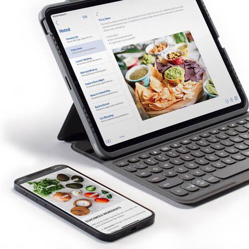 Black Wireless Keyboard and Detachable Case for 11-inch iPad Pro N467862