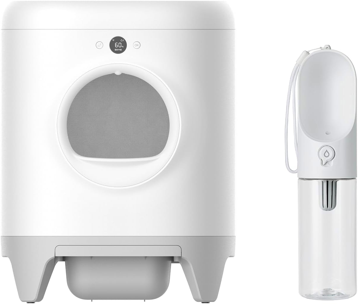 Self-Cleaning Litter Box with Mat U6198