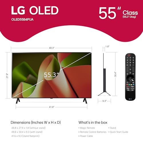 55-Inch OLED Smart TV 4K Flat Screen D629080