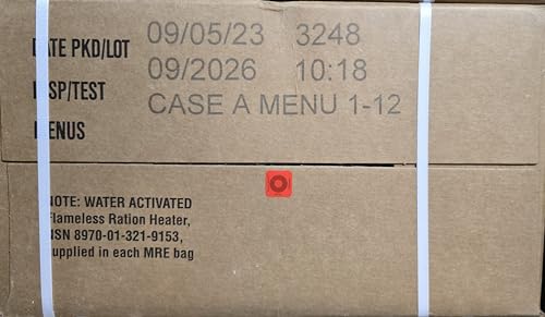 MRE Case – Military MRE Random Case H23551