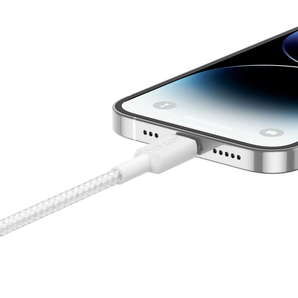 10ft Braided USB-C to Lightning Cable J532479