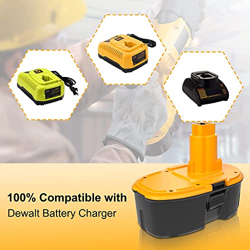 2-Pack 18V 5.0Ah Replacement Battery for 18 Volt XRP Ni-Mh Batteries O305