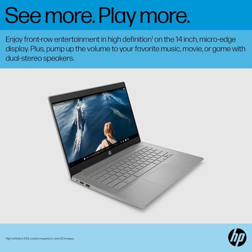 14" HD Intel Celeron N4120 4GB RAM 64GB SSD Chrome OS Laptop A63591