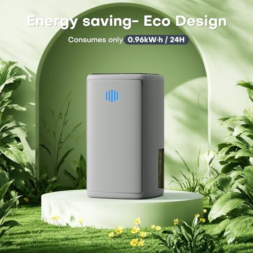 Small Quiet 38OZ Dehumidifier with Auto Shut Off C208