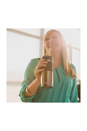 Black Stainless Steel Travel Mug, 590 ml C22333