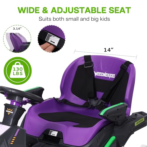 24V Ride on Toy with 4 Motors 300W Bluetooth Speaker 24V 7AH Battery X93908