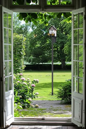 103 inch Heavy Duty Bird Feeder Pole with 5 Prongs Base F816