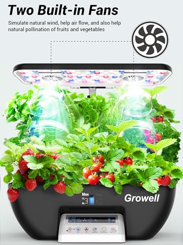 17 Pods Indoor Garden with Full-Spectrum Grow Lights W841232