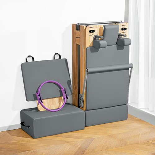 Oak Wood Pilates Reformer Machine V3455