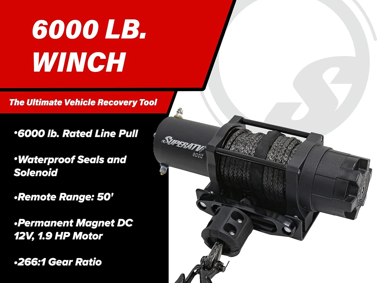 Black Ops 6000 LB Winch Kit C65128