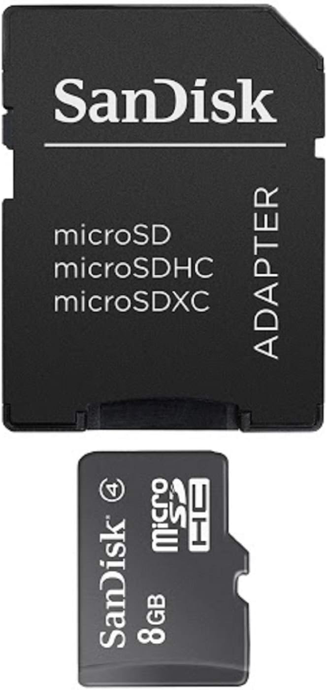 8GB Class 2 microSDHC Card Pack of 2 P675
