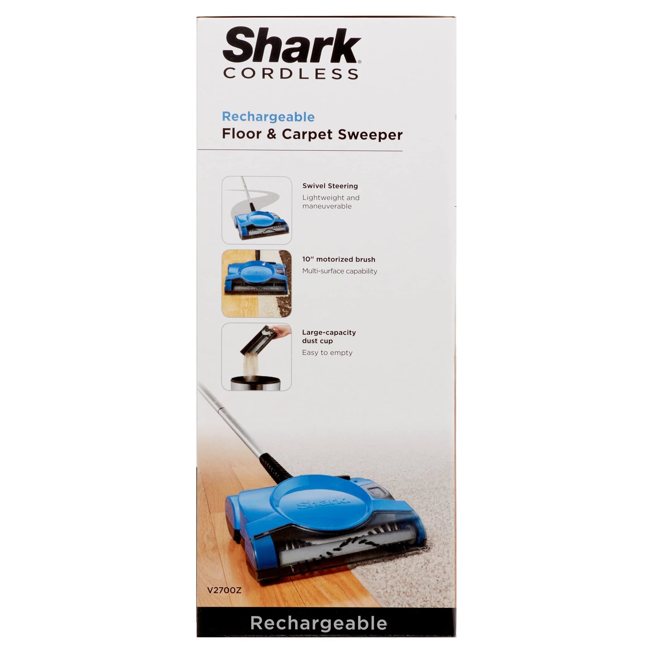 Rechargeable Floor and Carpet Sweeper I72675