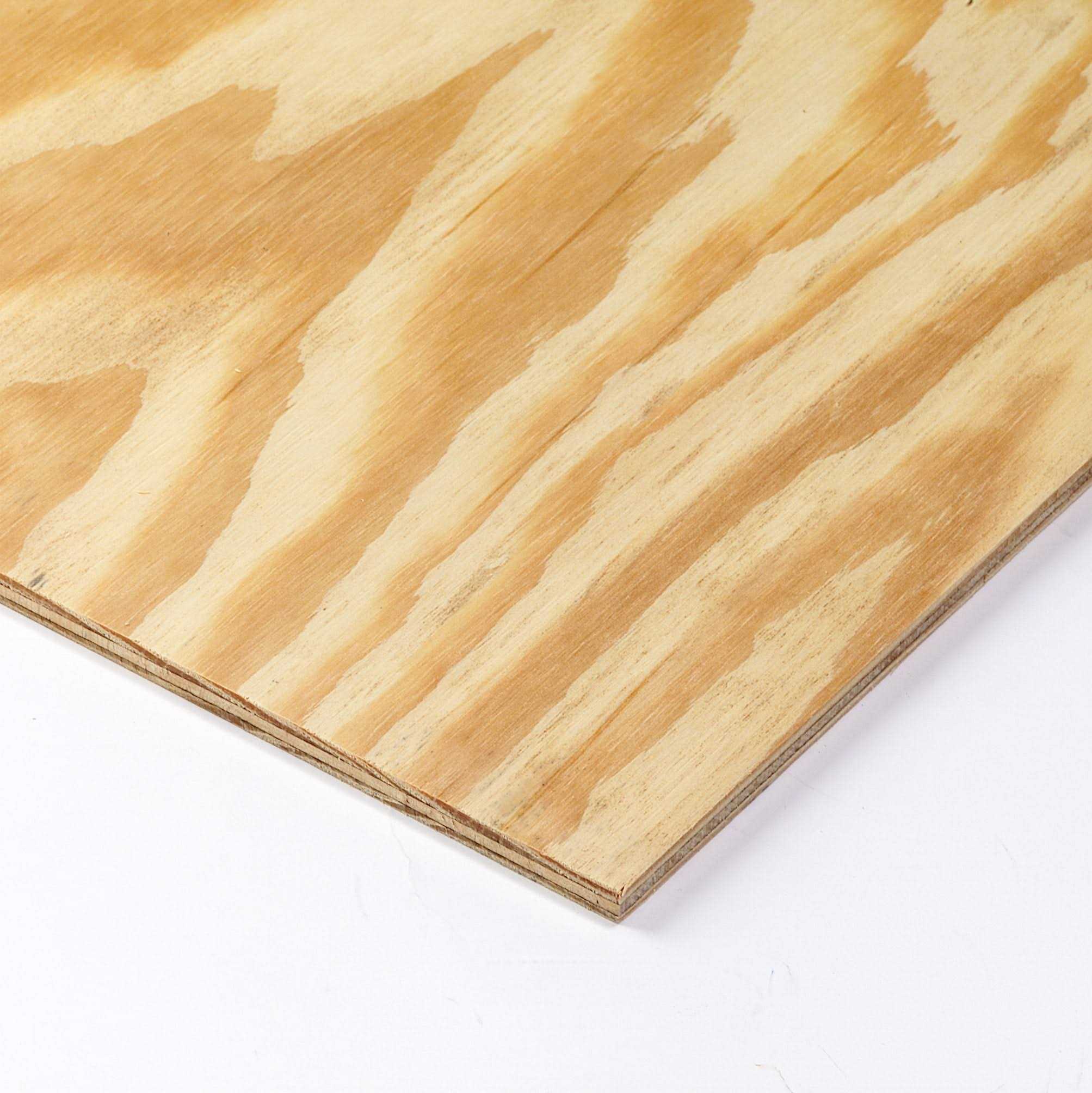 2-ft x 4-ft Pine Sanded Plywood P3288