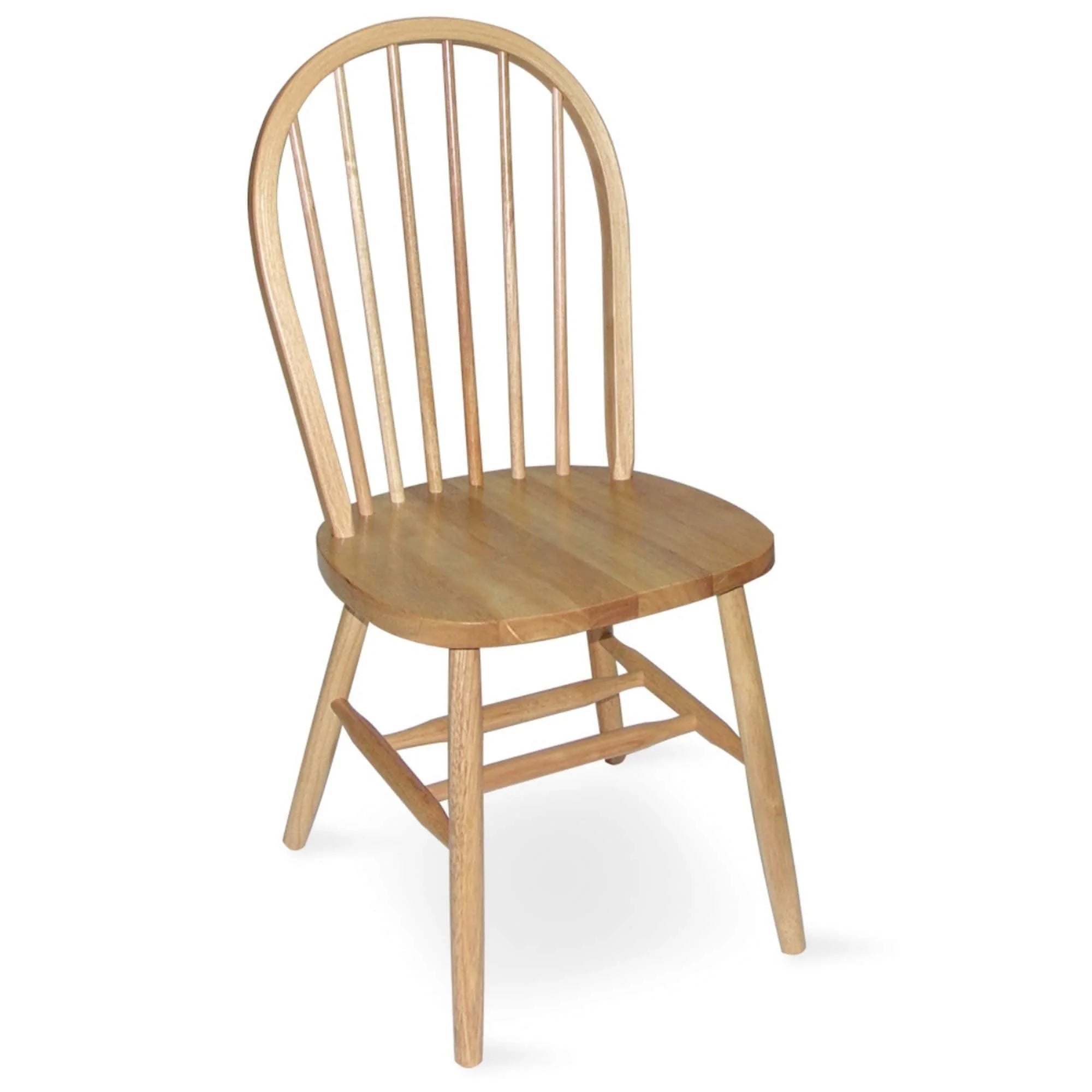 White Solid Wood Dining Chair J8316