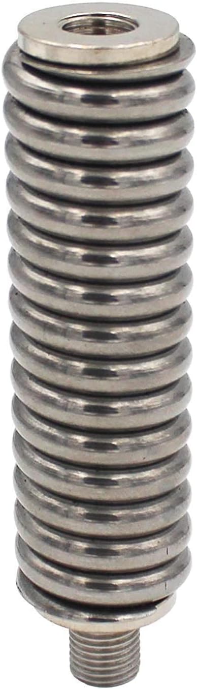 4 Foot Fiberglass 1000 Watt Black CB Radio Antenna with Heavy Duty Stainless Steel Spring X13603