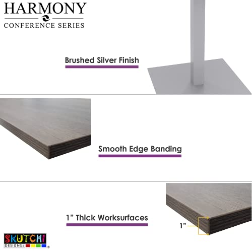 Black Oak 16' Modular Conference Table H821978