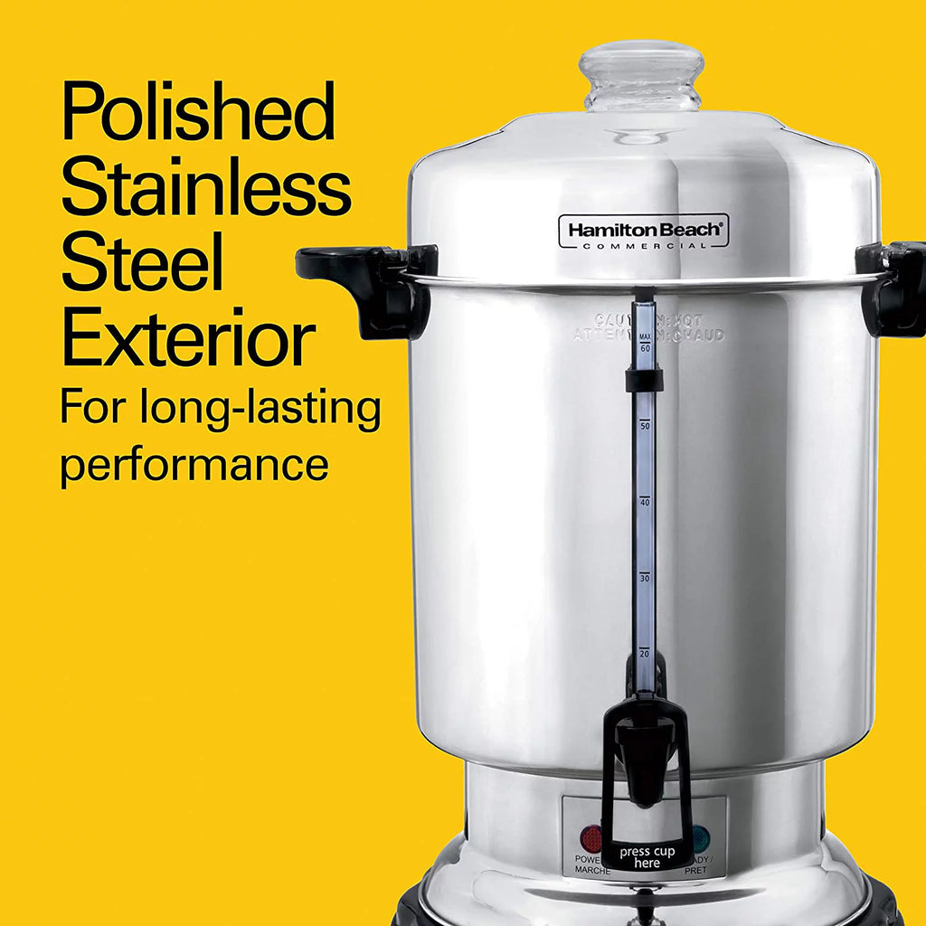 60 Cup Stainless Steel Coffee Urn F598