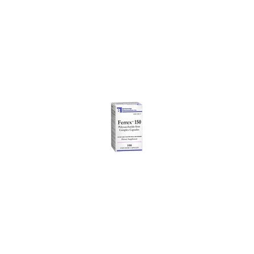 Polysaccharide Iron Complex Capsules 100 ea (Pack of 2) A8276