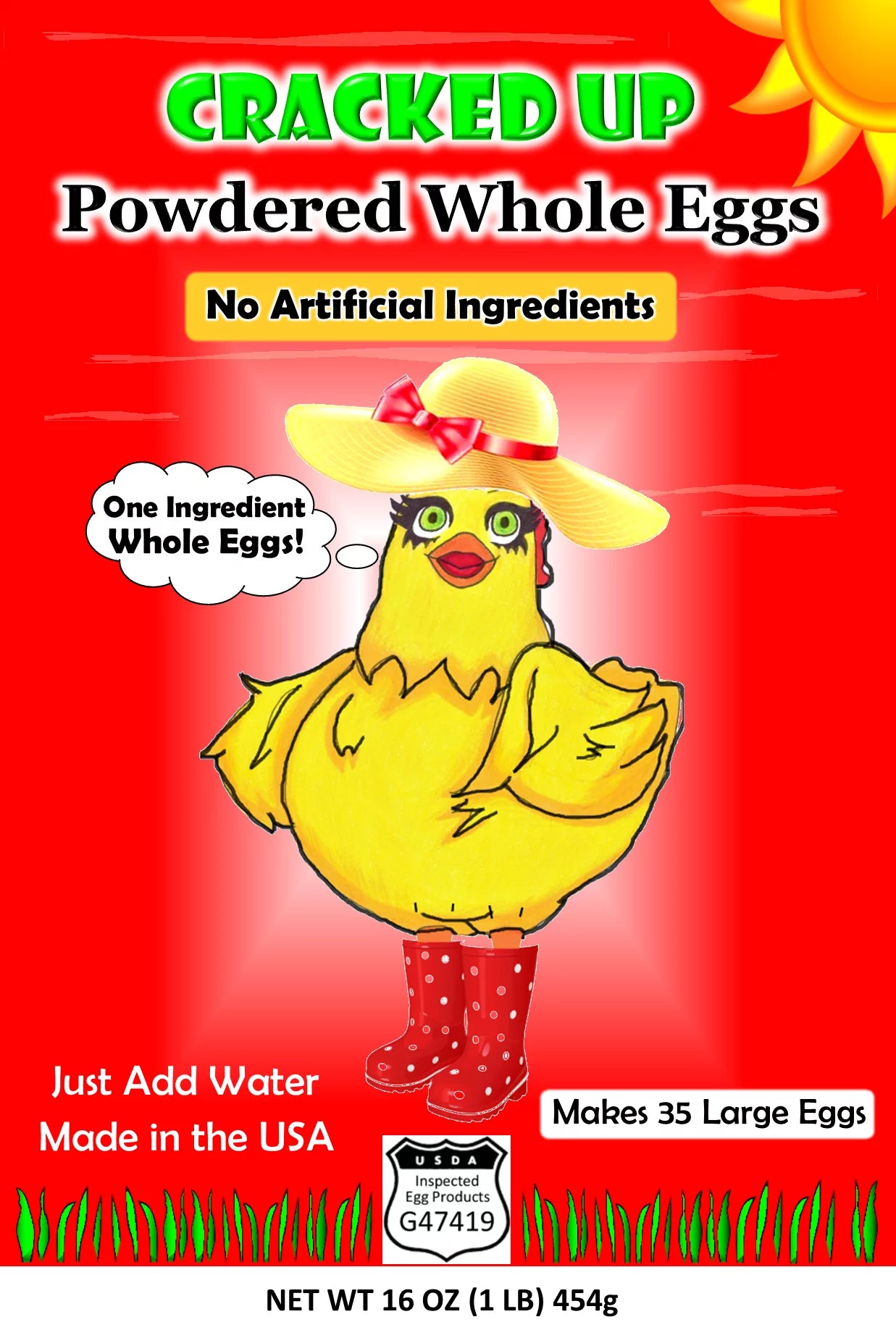 1 Pound (16 oz) Whole Powdered Eggs A2176