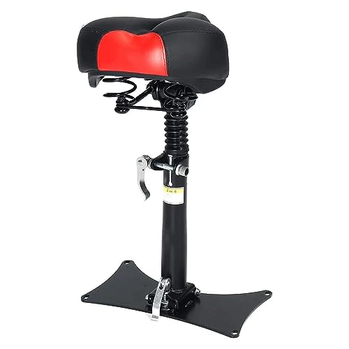 Electric Scooter Seat Height Adjustable Leather Saddle Foldable Removable I971