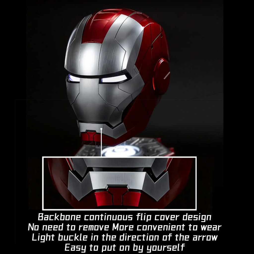Iron Man Helmet Electronic Mask with Sounds & LED Eyes 1:1 Model F352