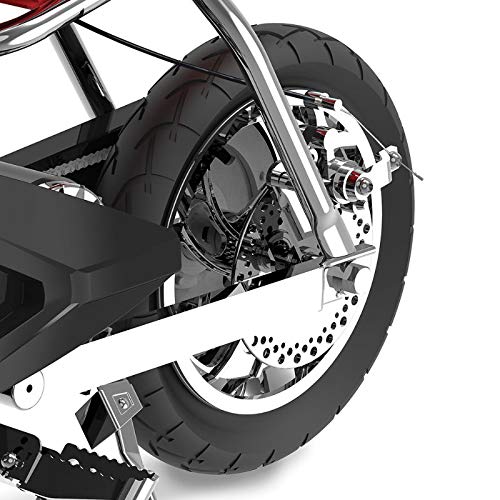 Single Speed Electric Bike with Pneumatic Tires & Chain Driven Motor M585