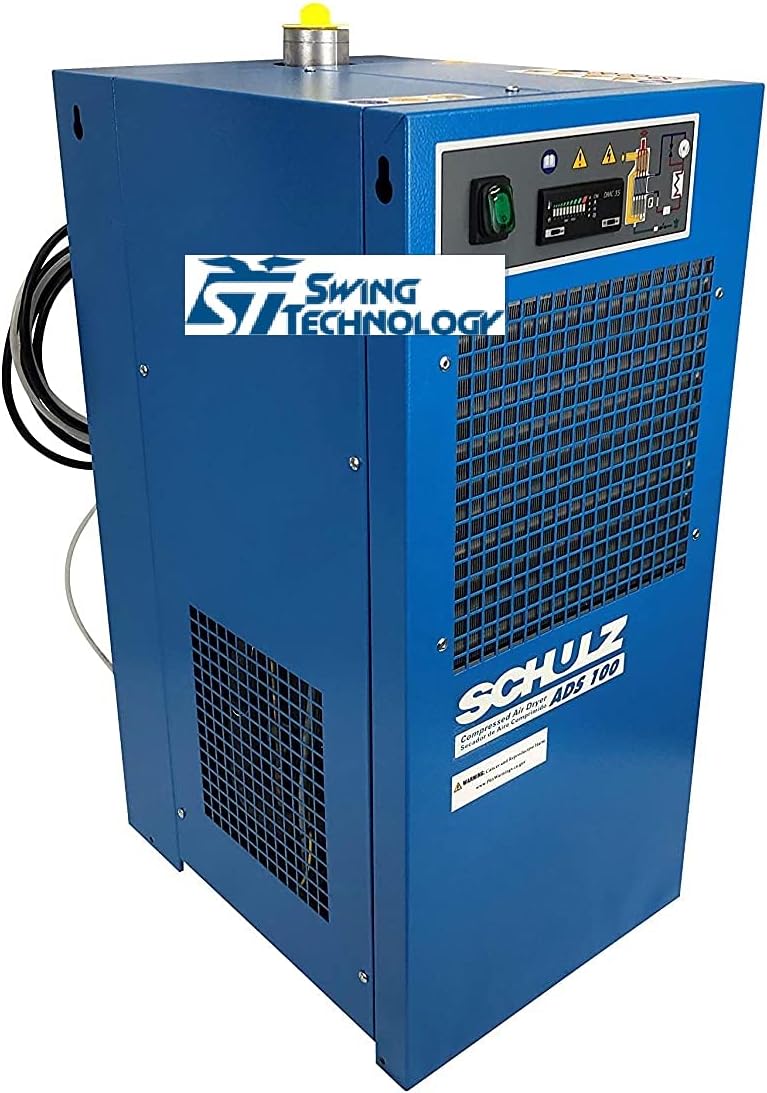 Non-cycling Compressed Air Dryer, Blue; Electronic Controller; 115V; 203 PSI Max Inlet Pressure; Single Phase Circuit; 100 CFM V505457