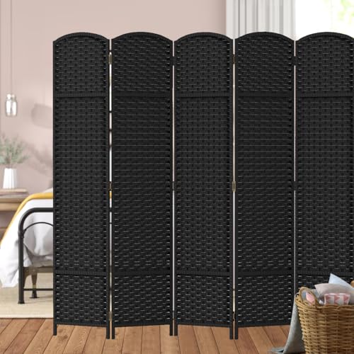 Brown 4 Panel Room Divider R923