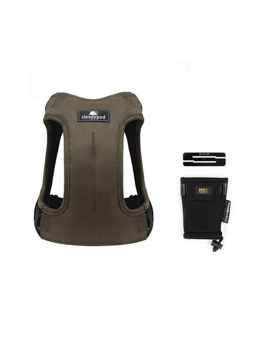 Large Olive Dog Car Harness Q111560