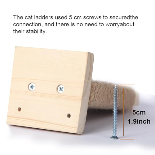 2 Step Cat Stairway with Jute Scratching Shelf U86208