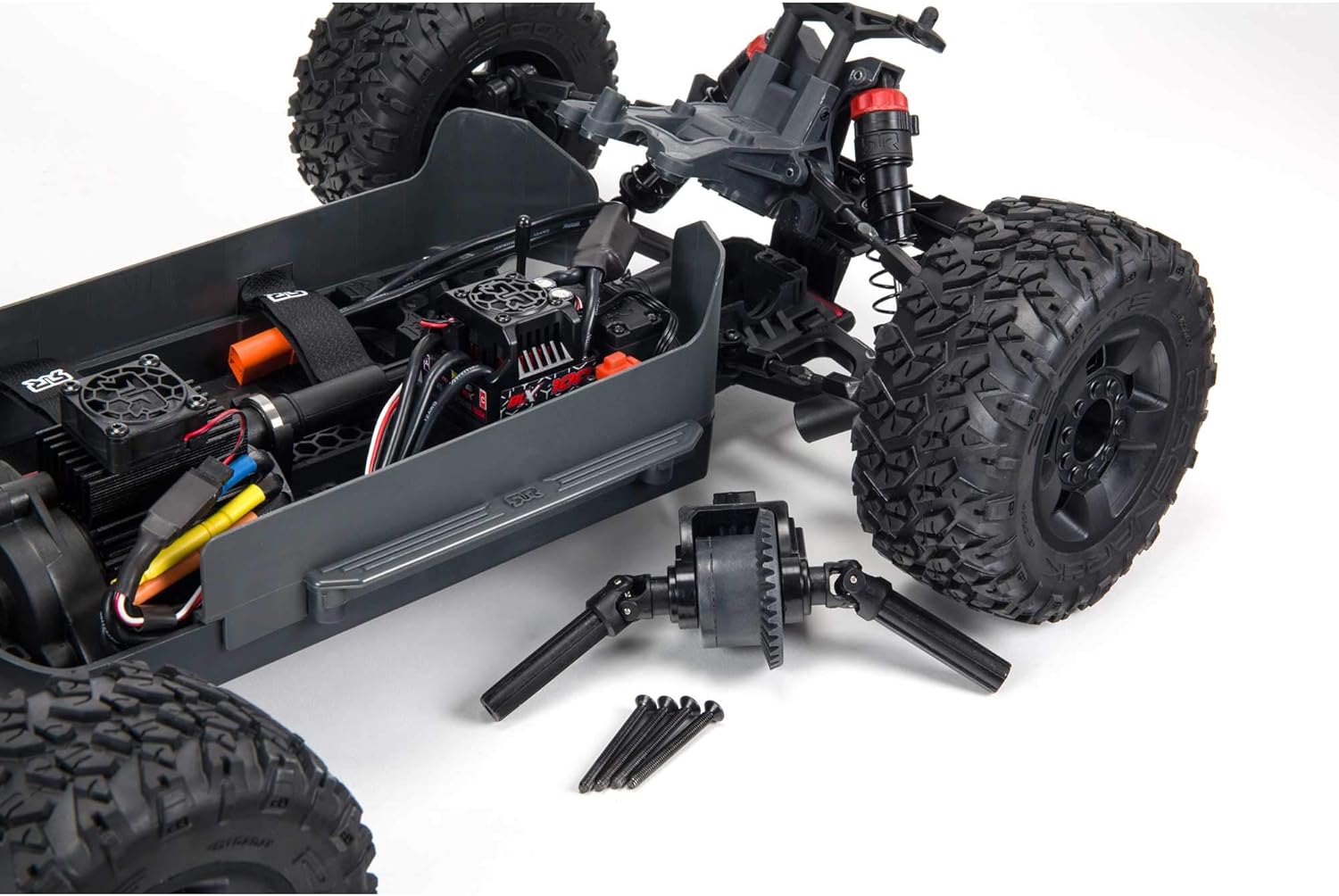 1/10 Brushless Monster RC Truck Black A51837