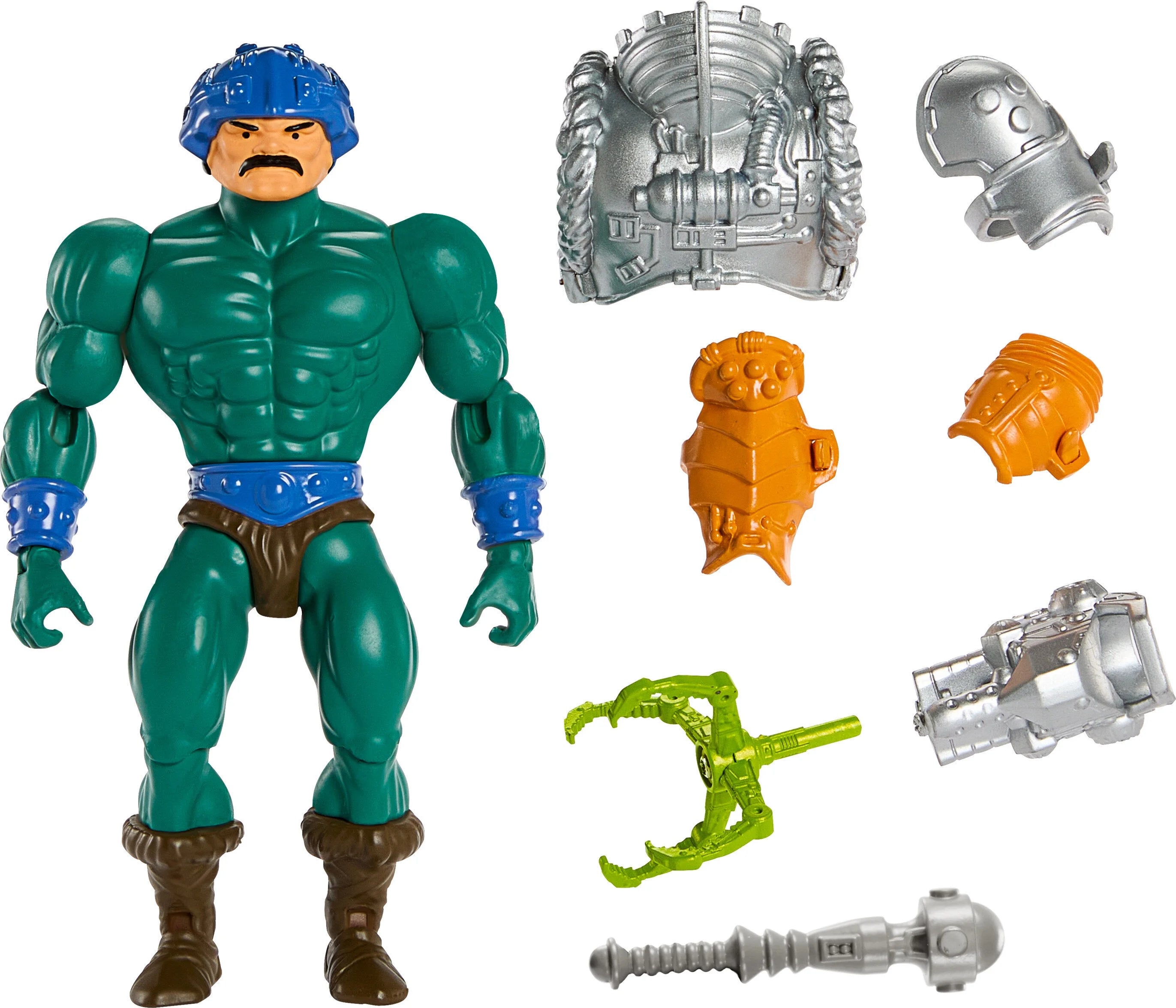 Serpent Claw Man-at-arms Action Figure & Accessory, Posable (5.5 inch) X3875