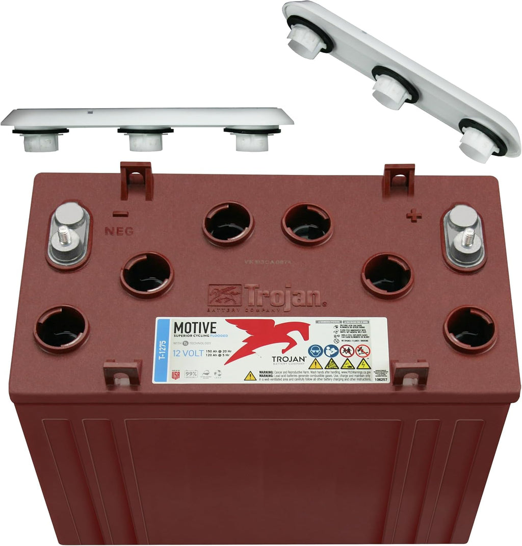 12V 150Ah Flooded Lead Acid Deep Cycle Battery x2 U326885
