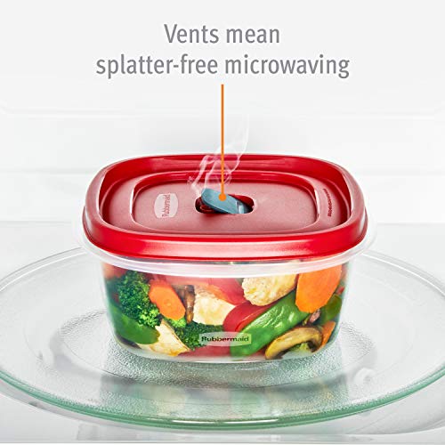 7-Cup Food Storage Container, Racer Red (Pack of 2) R78921