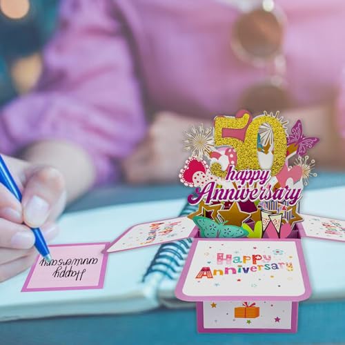 10th Anniversary Card K180