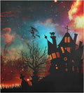 Halloween Witch Castle Dishwasher Magnet Cover, 23"x 26" Q92690