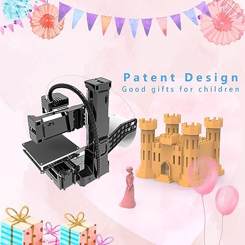 Mini 3D Printer, Entry-Level 3D Printer with High Printing Accuracy W240