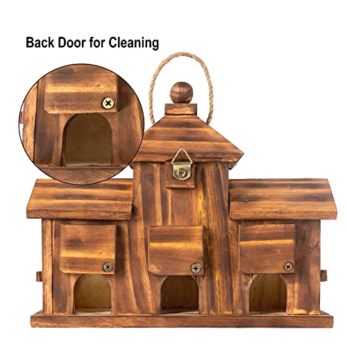 5 Hole Hanging Birdhouse W908593