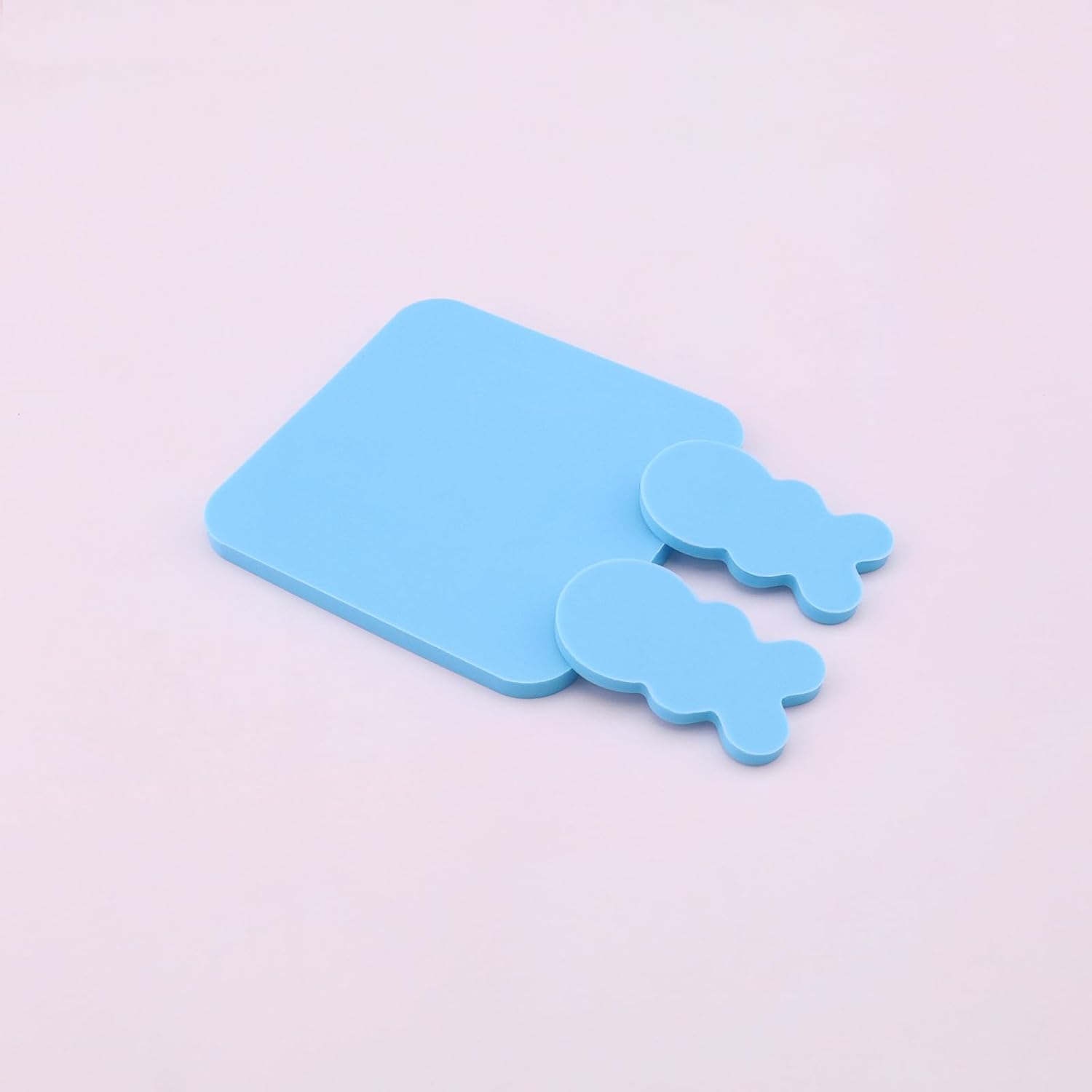 5Pcs Blue Silicone Moulds for Board Game U616