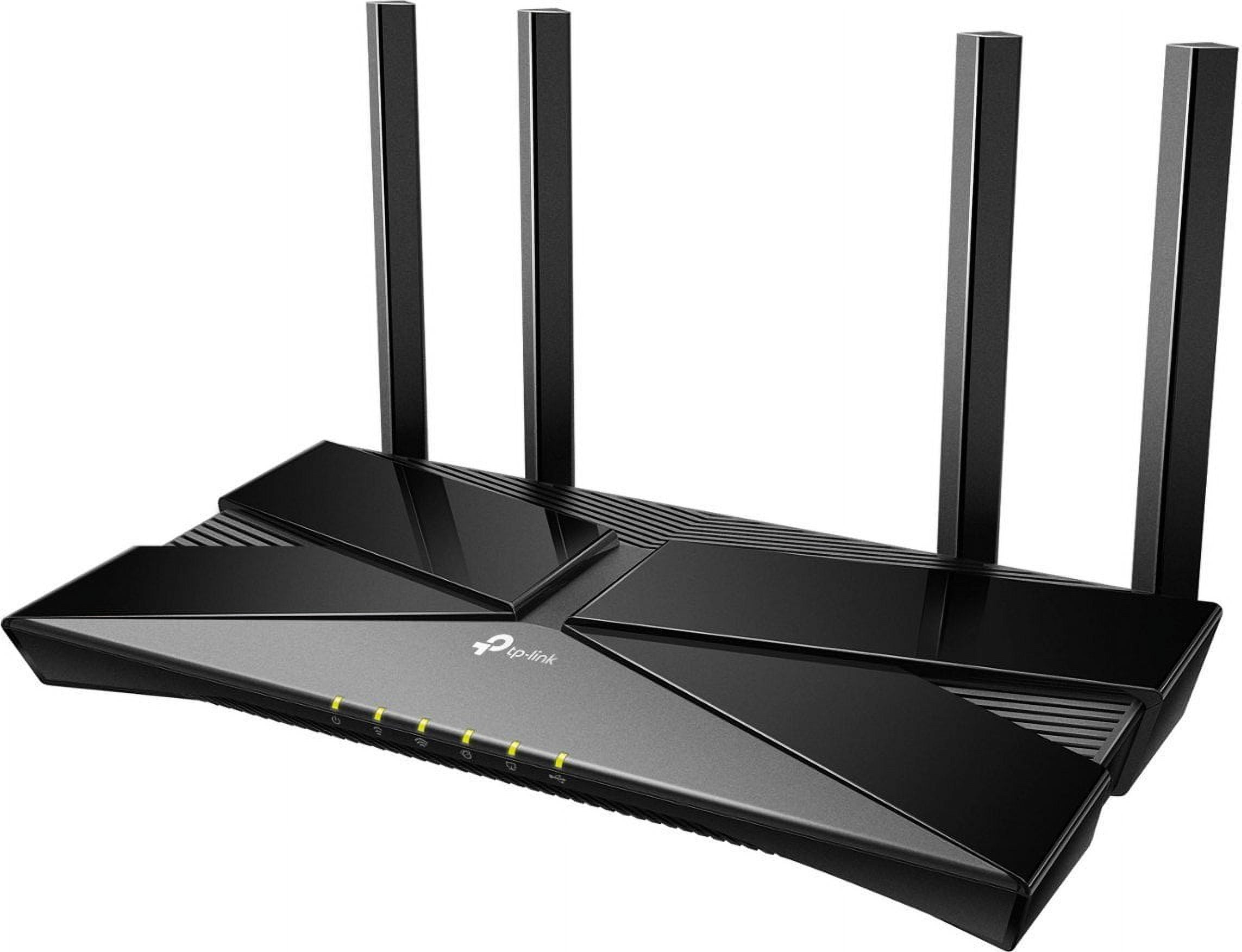 Black Dual-Band Wi-Fi 6 Router C5279