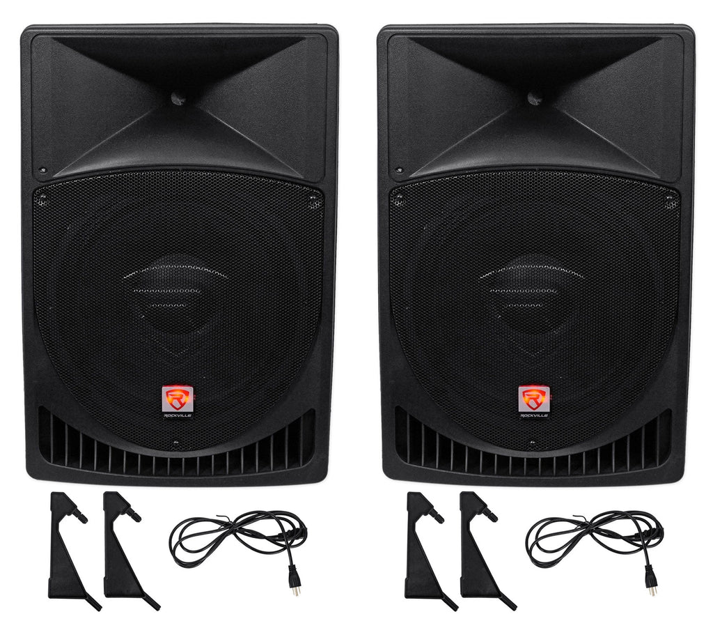 15" Powered Active 2-Way DJ PA Speakers V3190